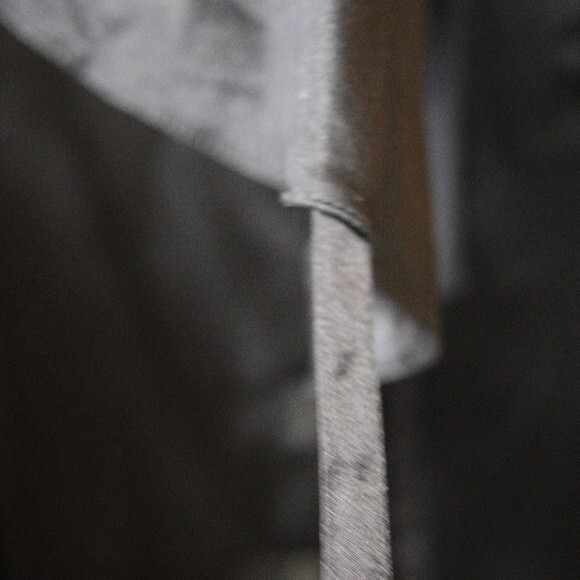 Escada vintage Black Silk Ruffle Button Down Blouse 100% Silk Germany 36 - Picture 6 of 16